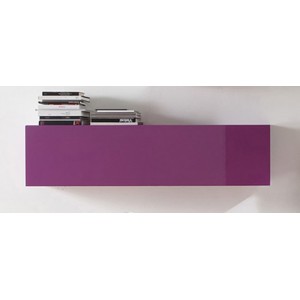 Horizontal Customizable TV stand down Violet M