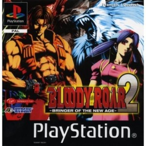 Jeu PS1 Bloody Roar - Version Démo Seule, état Correct