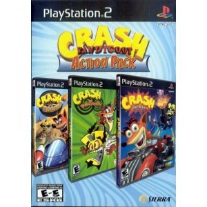 Crash Bandicoot Action (Pack) - PlayStation 2