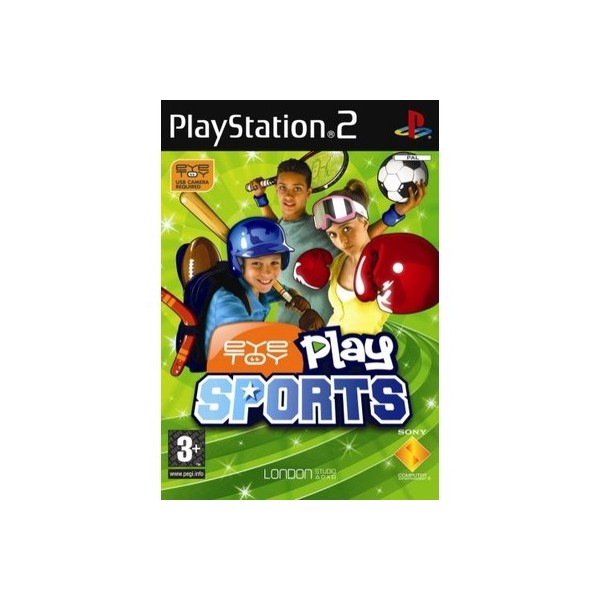 Eyetoy Play Sports Jeu PS2 Sports, Jusqu'à 8 Joueur, Publié par Sony