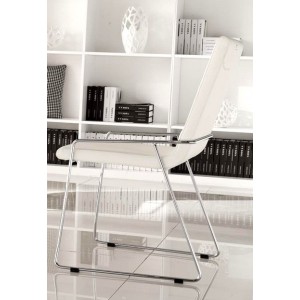 Chaise design contemporaine EXODUS Blanc
