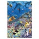 Adams Manufacturing Educa - 13797 - Puzzle Adulte Miniature 1000 pièces - Vie Sous-Marine
