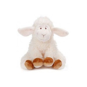 Anna Club Plush Lisa brebis assise (peluche mouton agneau) (Anna Club peluche)