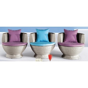 Garden armchair armchair JAIPUR Purple