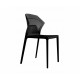 Polycarbonate chair CHAIR CUSTOM EGO-S Gray / Black