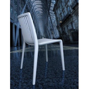 Chaise Polycarbonate COOL Blanc