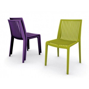 Polycarbonat Stuhl COOL Violet