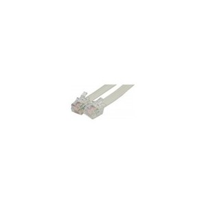 Cordon Legrand 049268 RJ12/RJ12 2 Mètres - Beige - Pour Automatisme Mosaic