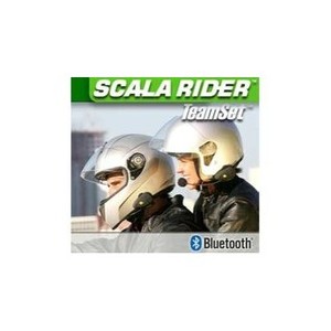 Cardo - Micrófono Auricular Bluetooth para conductor y acompañante - Scala Rider TeamSet (2 Scala Rider ...