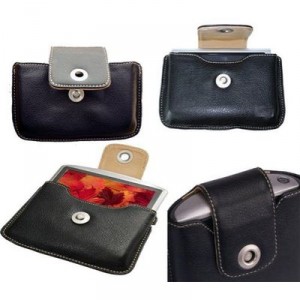 Spartechnik Leder (4260177756148) Tasche / Halterung für tragbare GPS Michelin. ViaMichelin X-950 T-Serie X95 ...* Parf