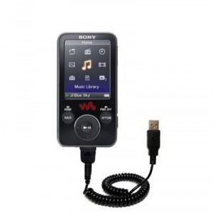 USB cable de acordeón para Sony Walkman NWZ-E436F con capacidades de sincronización en caliente y cargador - Marca ...