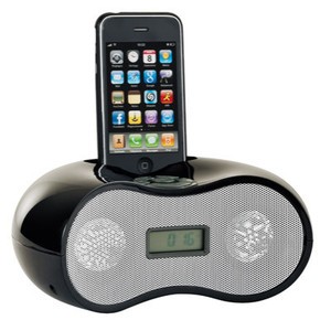 Clip Sonic Radio mit Docking Station für iPod, iPhone, Player Audio / Video TEC514N.