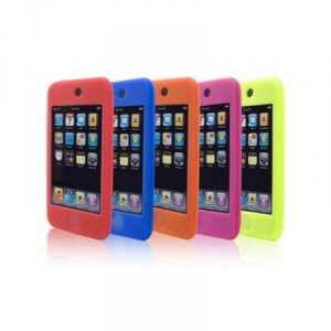 Dismaq Covers QCAS funda de silicona suave para iPod Touch 2G / 3G-Pack de color, 5 habitaciones