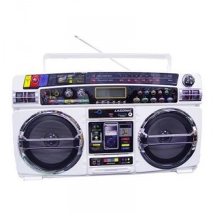 Diverse Software Lasonic i931 - Boombox with iPod cradle - radio / USB flash player / digital player SD / MM ...