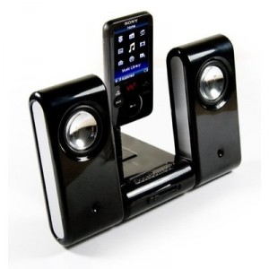 Evolve E-volve Speakers Vibe-Dock compatible with (Sandisk Sansa Fuze / Clip / Clip + / Connec ... Speaker System