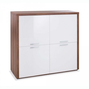 Buffet BUFFET TRIBECA Tribeca noyer/blanc