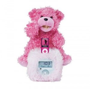 Ozaki - imine Pet - Speakers with alarm clock with dancing teddy bears Molly speaker system for iPod / iPhone -