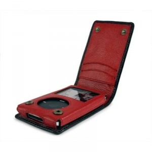 Proporta Ted Baker Leder Etui (Apple iPod classic 80GB / iPod classic 120GB) - Black and Blue ...