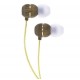 Skull Candy Skullcandy - HOLUA1 - Casque baladeur à boule - 3,5 m - Bois / Doré Écouteurs / casque