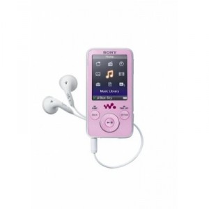 Sony Walkman 4GB MP4 Video Audio portátil Radio rosa (NWZE436FP.CE7)
