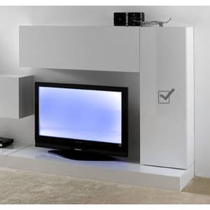 Customizable TV stand Orange Vertical L
