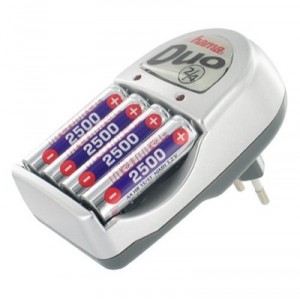 Battery Charger Hama "Duo 2 / 4" - Universal Charger AA, AAA - 00,073,401 (73,073,401)