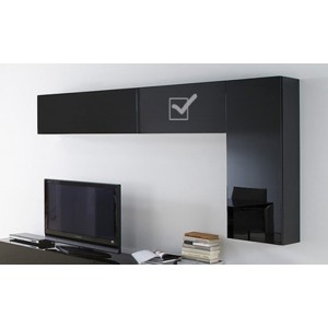 Horizontal Customizable TV stand down Red S