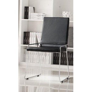 Black contemporary design chair EXODUS