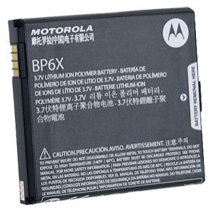 Batería para Motorola Dext BP6X, Milestone, Milestone 2, Flipout