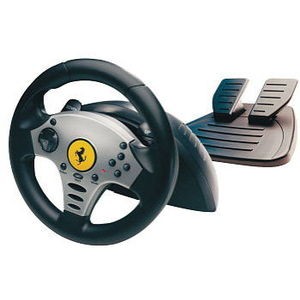 Guillemot Thrustmaster - Universal Challenge 5 in 1 Racing Wheel - Lenkrad für PS2 / PS3 / PC / GameCube / Wii