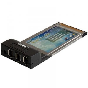 ADVANCE PCMCIA-Controller-Karte 3 FireWire Ports PCM-FW2 (PCMFW2) Serial Adapter