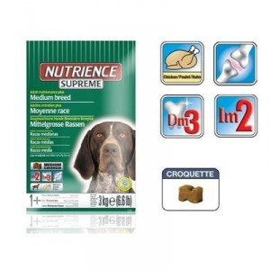 Hagen NUTRIENCE Dry Dog Supreme Adult - Mittelgro&szlig;e Rassen 3 kg