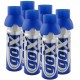 Vaix Pack di 6 - Barattoli di ossigeno puro al 100% naturale, 100% biologico