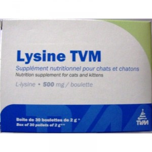 TVM sante animale Complément nutritionnel pour chat - Lysine TVM TVM pour Chats