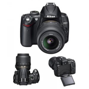 Nikon D5000 avec objectifs 18-55mm et 55-200mm