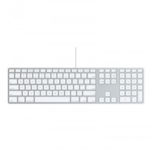 Apple USB keyboard with pav numrique - Qwerty U.S. (1533420000)
