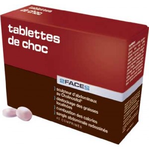 2FACES : Tablettes de choc 45 comprim&eacute;s