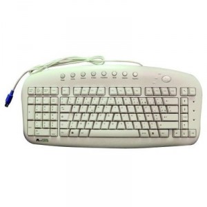 A4Tech - Clavier d'Ordinateur pour Gaucher (4711421684378) Clavier num&eacute;rique