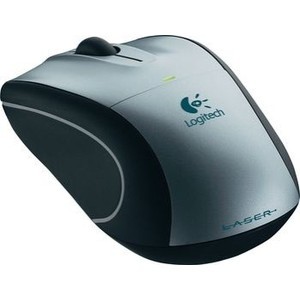 Logitech M 505 Cordless Laser Mouse argent (910001320) Souris