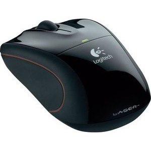 Logitech M 505 Cordless Laser Mouse noir (910001325) Souris