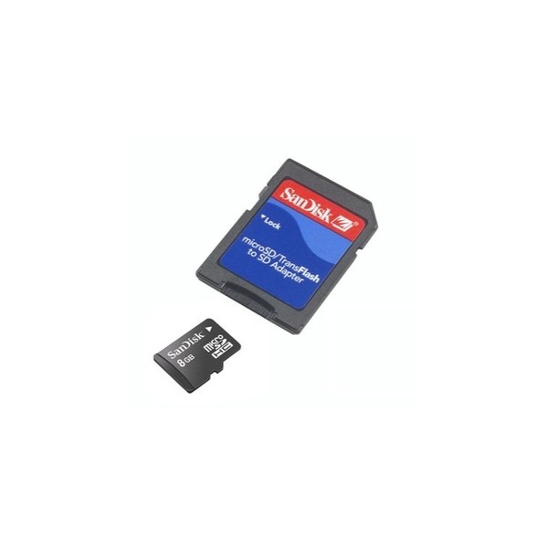 8GB Micro SD Memory Card For Canon PowerShot G9 (SD adapter included