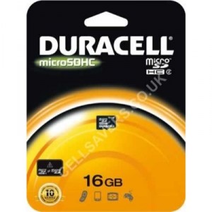 Duracell - DU-SDMC-16G-C - micro SDHC memory card - 16 GB