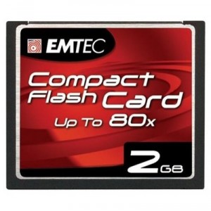 EMTEC Magnetics Group EMTEC - Flash-Speicherkarte - 2 GB - 80x - CompactFlash Card (EKMCF2GBMLC)