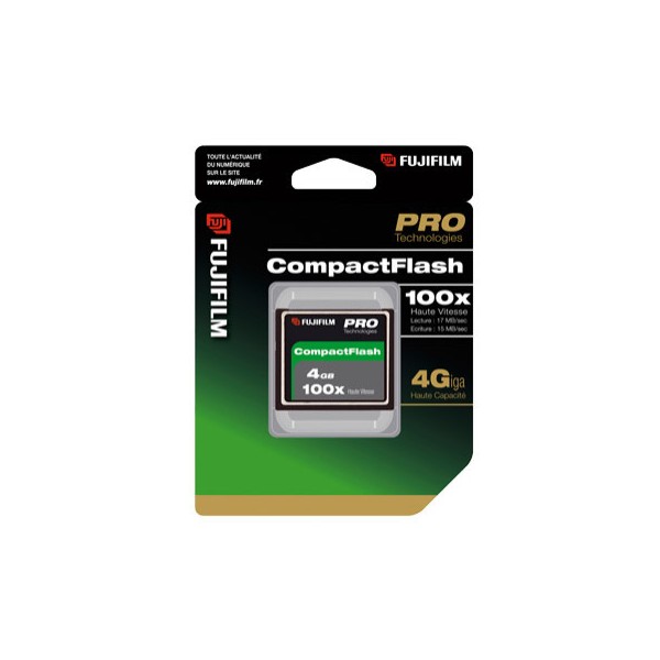 Carte Mémoire CompactFlash Integral 4 Go - Vitesse 100x - Pour Appareil Photo Reflex Et Compact