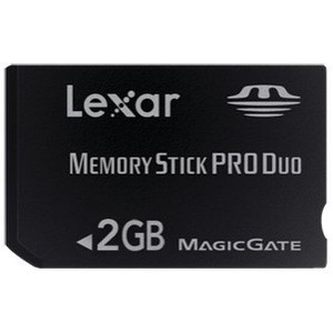 Lexar (MSDP2GB-715) Carte Memory Stick Duo Pro 40x