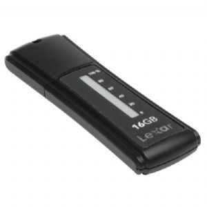 Lexar - JumpDrive Secure II Plus - USB flash drive - 16 GB (JDSEP16GB-7115)