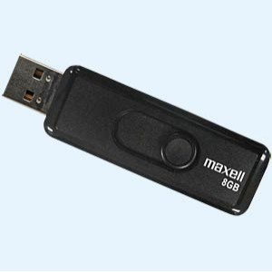 Maxell - USB-Flash-Laufwerk - 8 GB - Hallo-Speed ​​USB (4902580715199)
