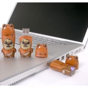 Mimobot - USB Flash Drive Star Wars 4 GB USB 2.0 - Wicket