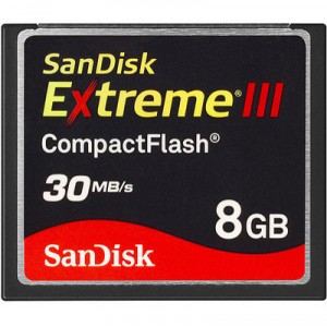 SanDisk Extreme III 8 GB (SDCFX3-008G-E31) CF-Karte