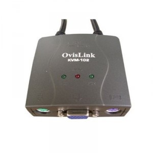 OvisLink KVM-102 (8436023440790) 2 puertos KVM Switch